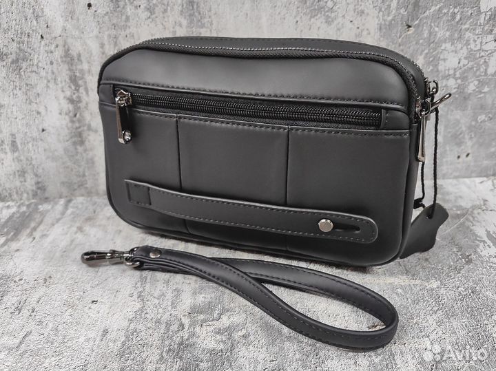 Клатч барсетка мужской, воловья кожа