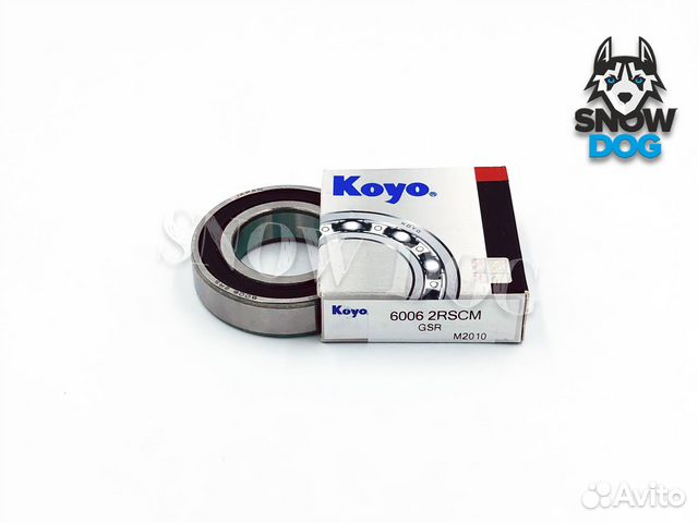 Подшипник шариковый однорядный Koyo 6006-2RS