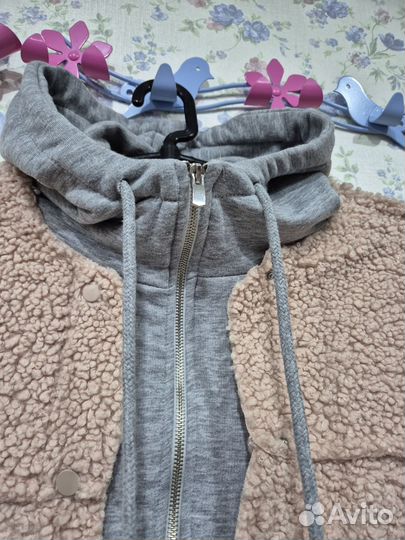 Куртка имитация 2в1 56 62 размера