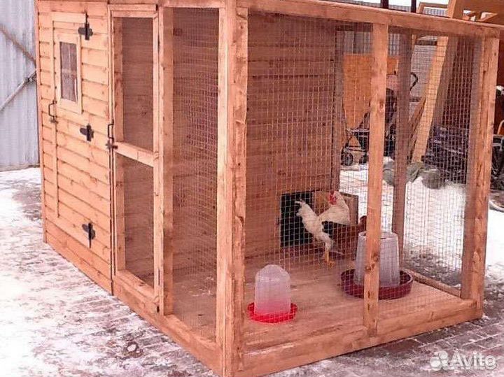Курятник утепленная