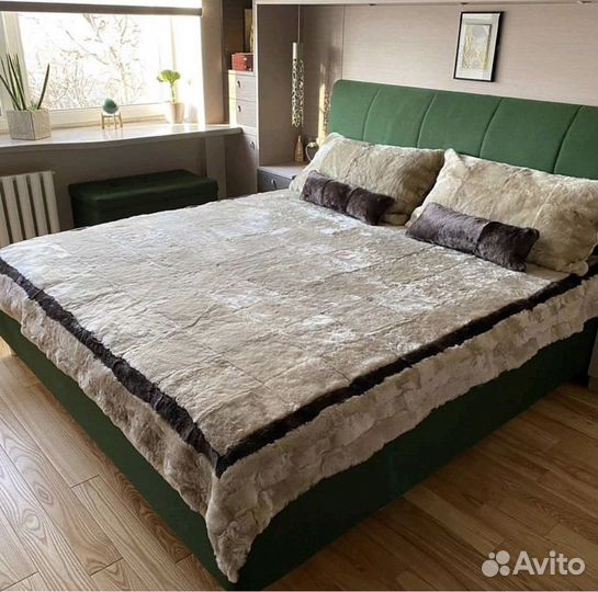 Пледы/ковры из овчины (шкуры)