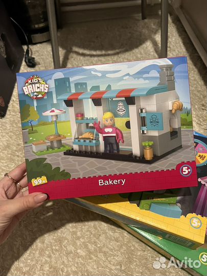 Три набора лего, новые. Ферма, пекарня, парк