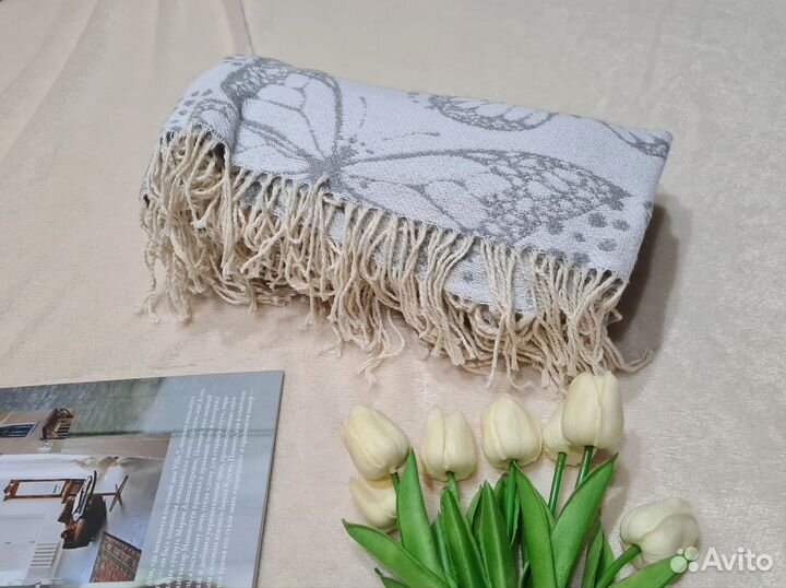 Плед покрывало одеяло 140 200 новое