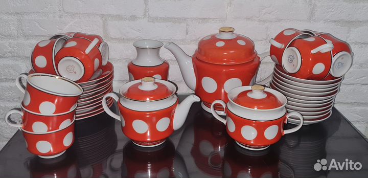 Чайный сервиз Тернопольский фарфоровый завод