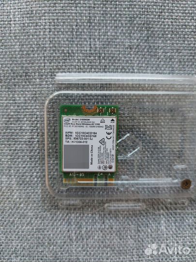 Сетевой адаптер Wi-Fi Intel 3165
