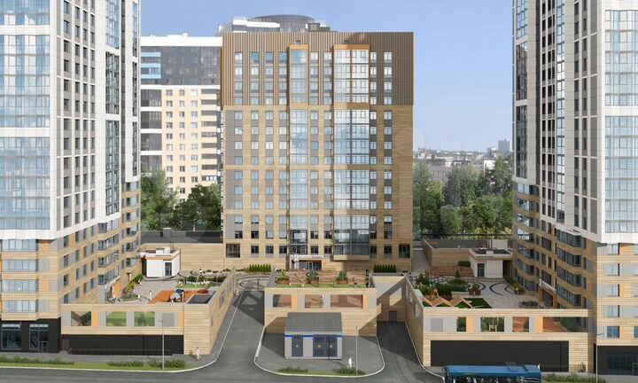 3-к. квартира, 85,8 м², 3/24 эт.