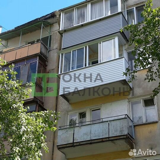 Отделка балконов