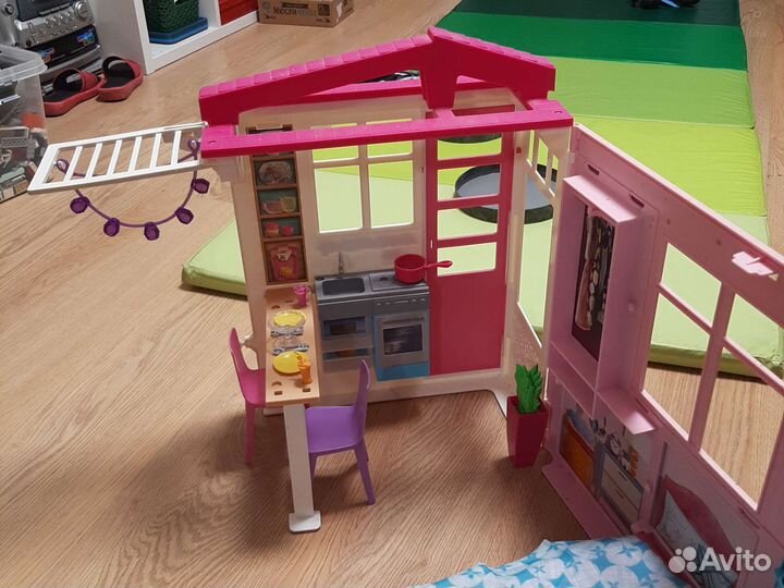 Складной дом кукольный для Barbie