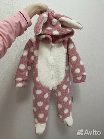 Костюм плюшевый теплый детский для малыша