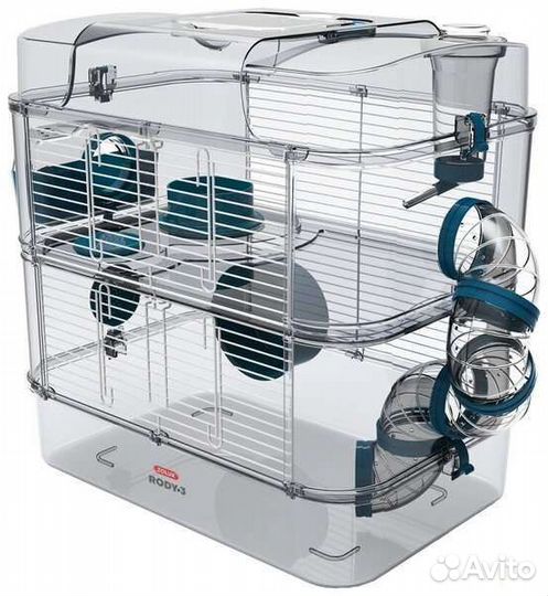 Домик для грызунов zolux rody 3 DUO