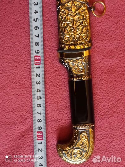 Подарочная казачья шашка, сталь-520