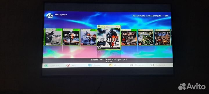 Xbox 360 бу прошитый,встроенные игры