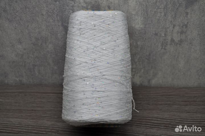 Пряжа с пайетками