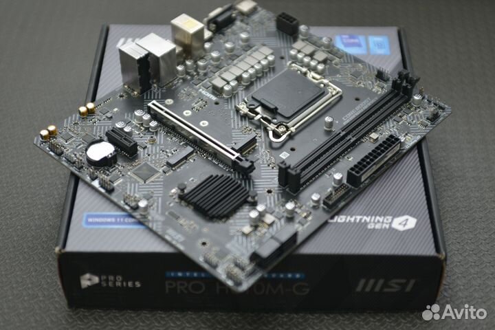 Материнская плата MSI PRO H610M-G