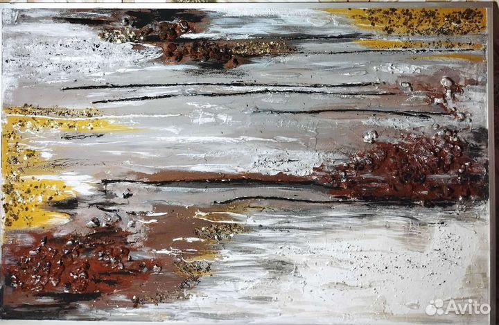 Картина Фактурная, объемная, акрил