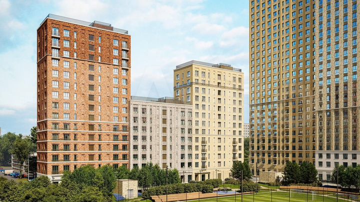 1-к. квартира, 45,9 м², 36/45 эт.