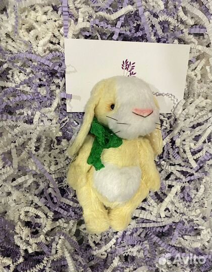 Зайчик ручной работы