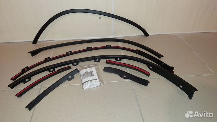 Renault Duster 2. Накладки на арки колёс