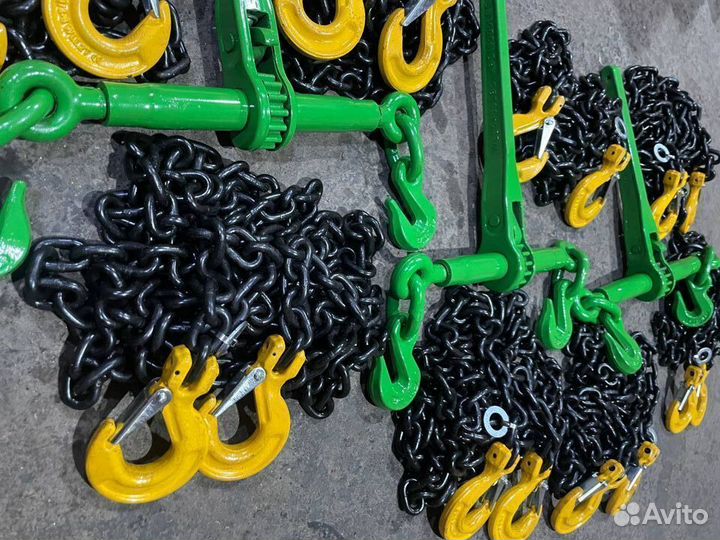 Цепи для крепления груза с талрепом