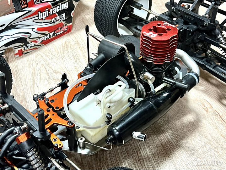 Hpi Truggy 4,6 1/8 нитро двс трагги модель