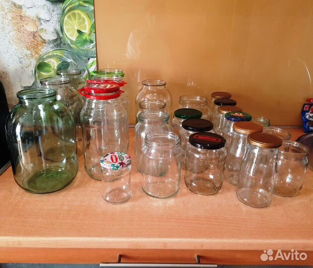 Банки стеклянные