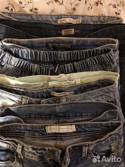 Пакет вещей для девушки (джинсы и шорты размер xs)