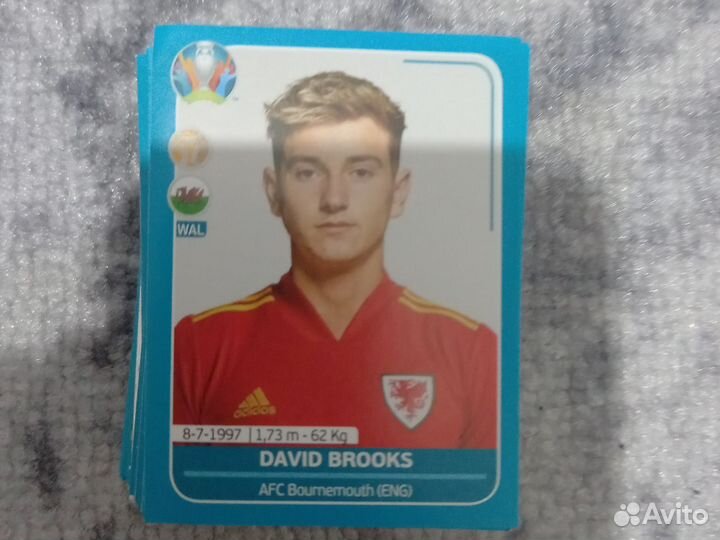 Наклейки panini евро 2020