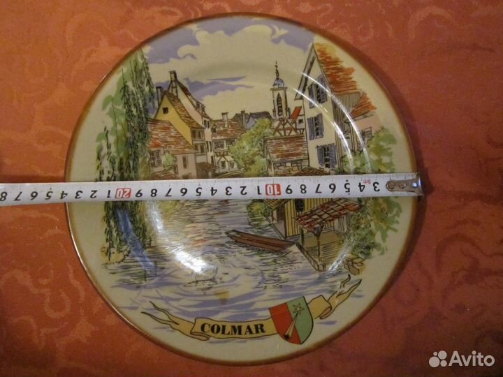 Блюдо фарфоровое Франция дэкор