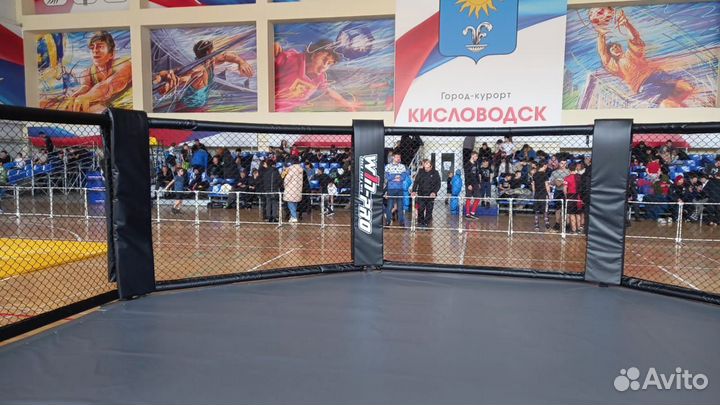 Октагон напольный с мягким настилом и покрытием