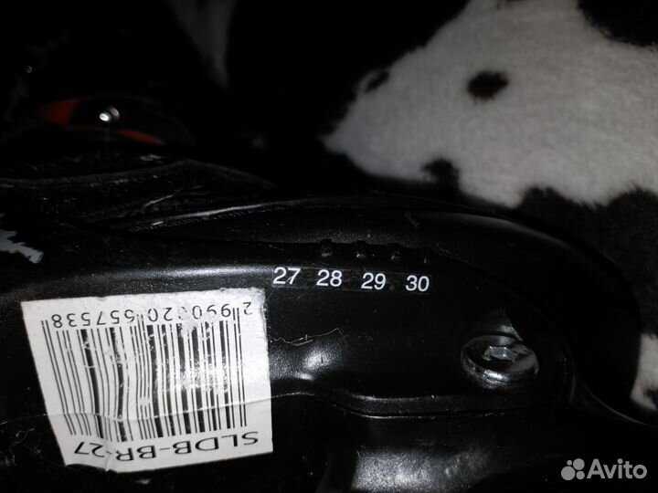 Коньки детские раздвижные 27-30