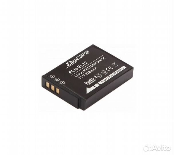 Аккумулятор DigiCare PLN-EL12 / EN-EL12 для CoolPi