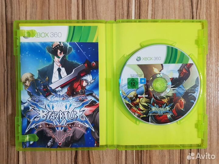 Xbox 360 Blaz Blue Continuum Shift. Лицензия