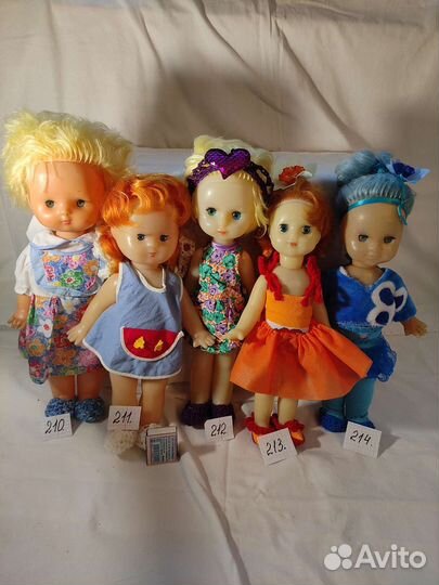 Куклы СССР редкие много Иваново Вятка и др