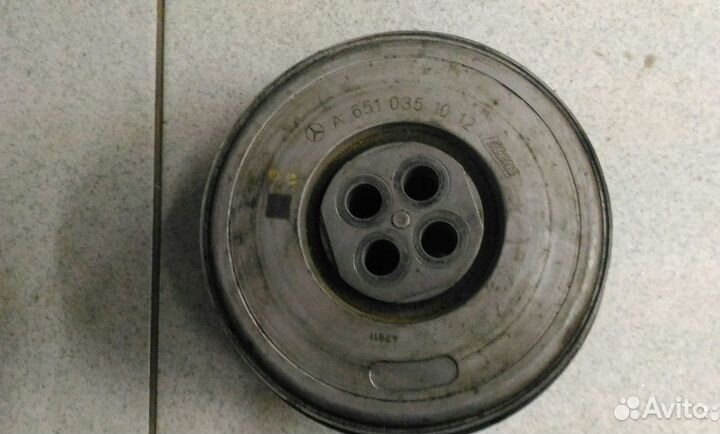 Шкив коленвала Мерседес двс OM 651