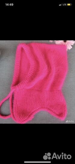 Капор из пуха норки