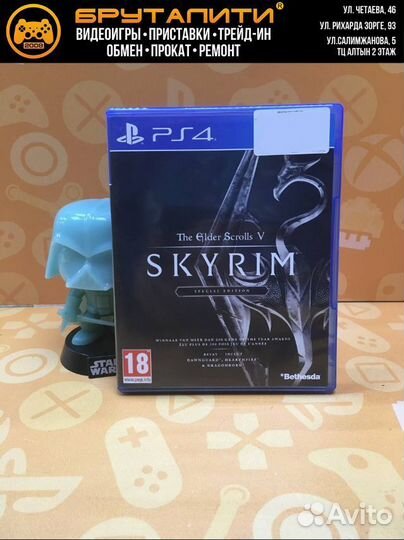 PS4 Skyrim The Elder Scrolls 5 (русская версия) б