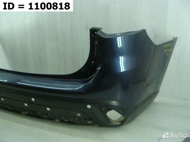 Бампер задний Mitsubishi Outlander
