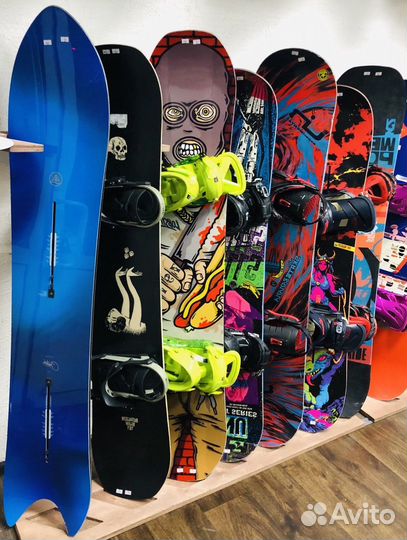 Сноуборды с креплениями из Европы и Америки