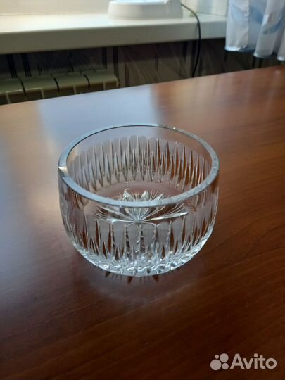 Хрустальная конфетница СССР