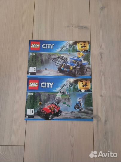Lego City 60172 Погоня по грунтовой дороге