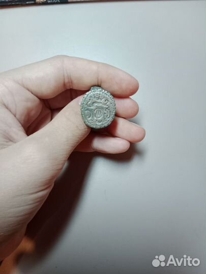 Перстень медный