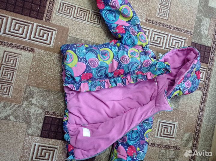 Зимний комбинезон для девочки