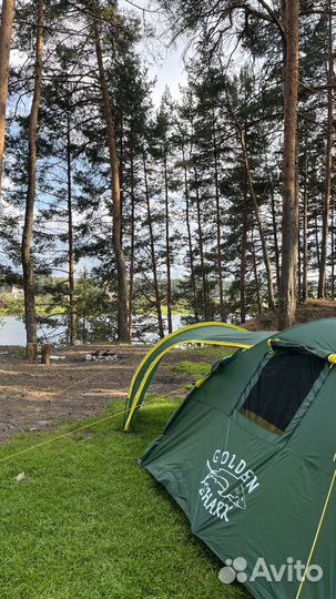 Палатка туристическая 3 местная с тамбуром