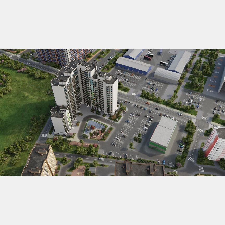 Квартира-студия, 25 м², 6/15 эт.
