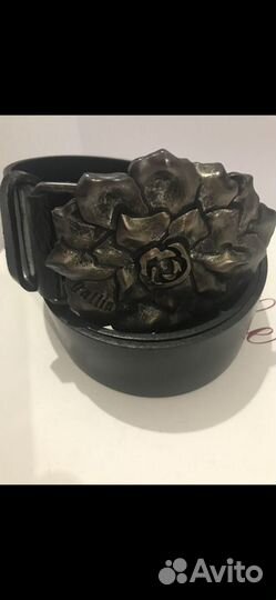 Женский кожаный ремень Galliano (оригинал )