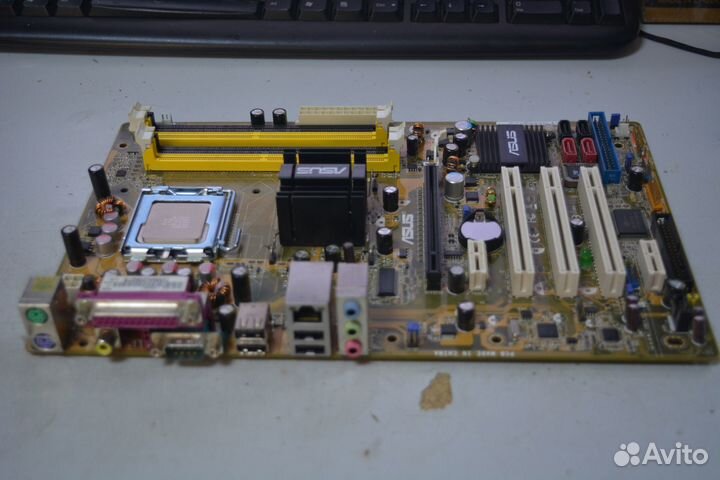 Мат.плата+процессор сок.775