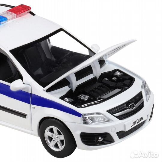 Машинка металл моделька LADA largus Полиция новая
