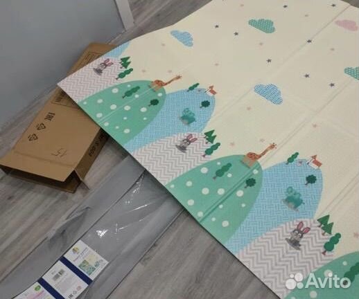 Детский игровой коврик складной