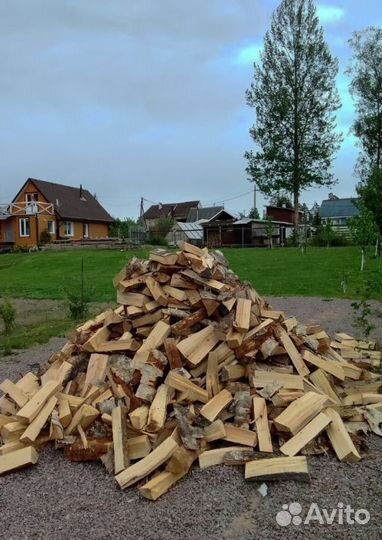 Дрова Осина подготовленные с доставкой любого объе