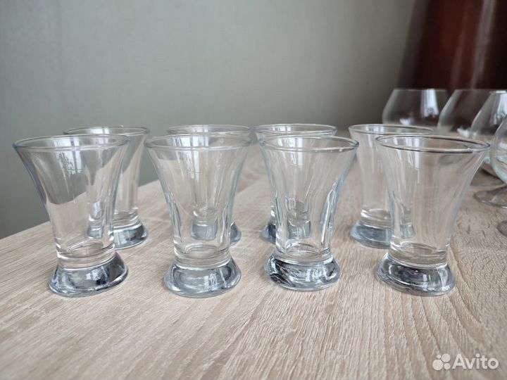 Набор для виски. Бокалы рюмки графин стекло